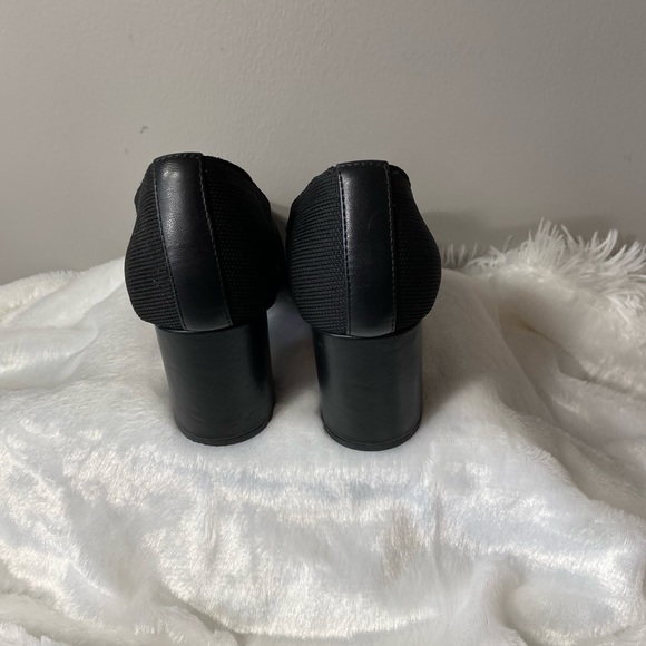Adrienne VITTADINI Black Block Heels 
Size 9 1/2 M - Picture 4 of 8